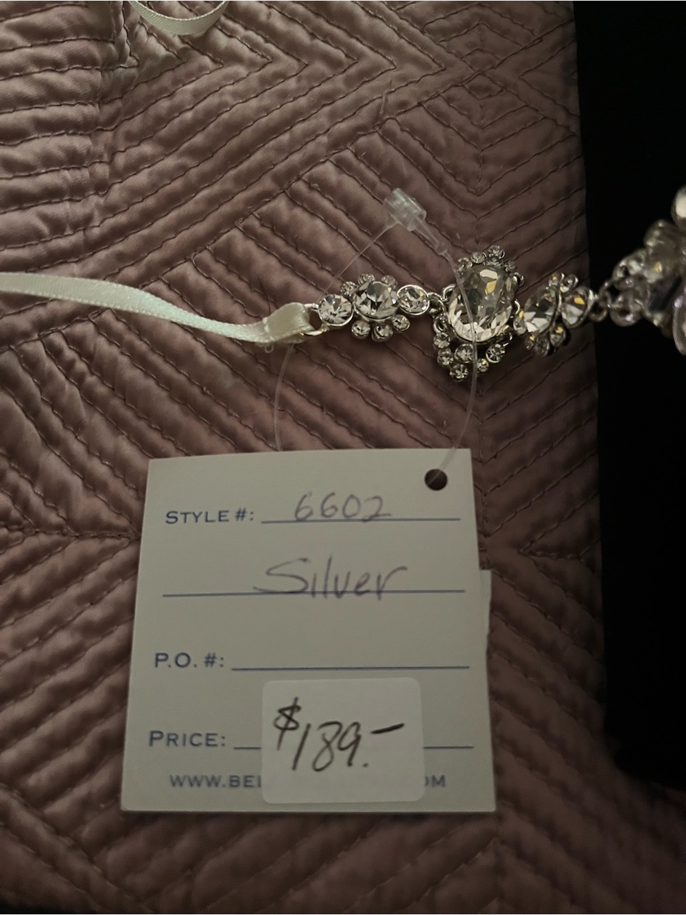 Crystal Rhinestone Head Piece - Picture 3 of 4